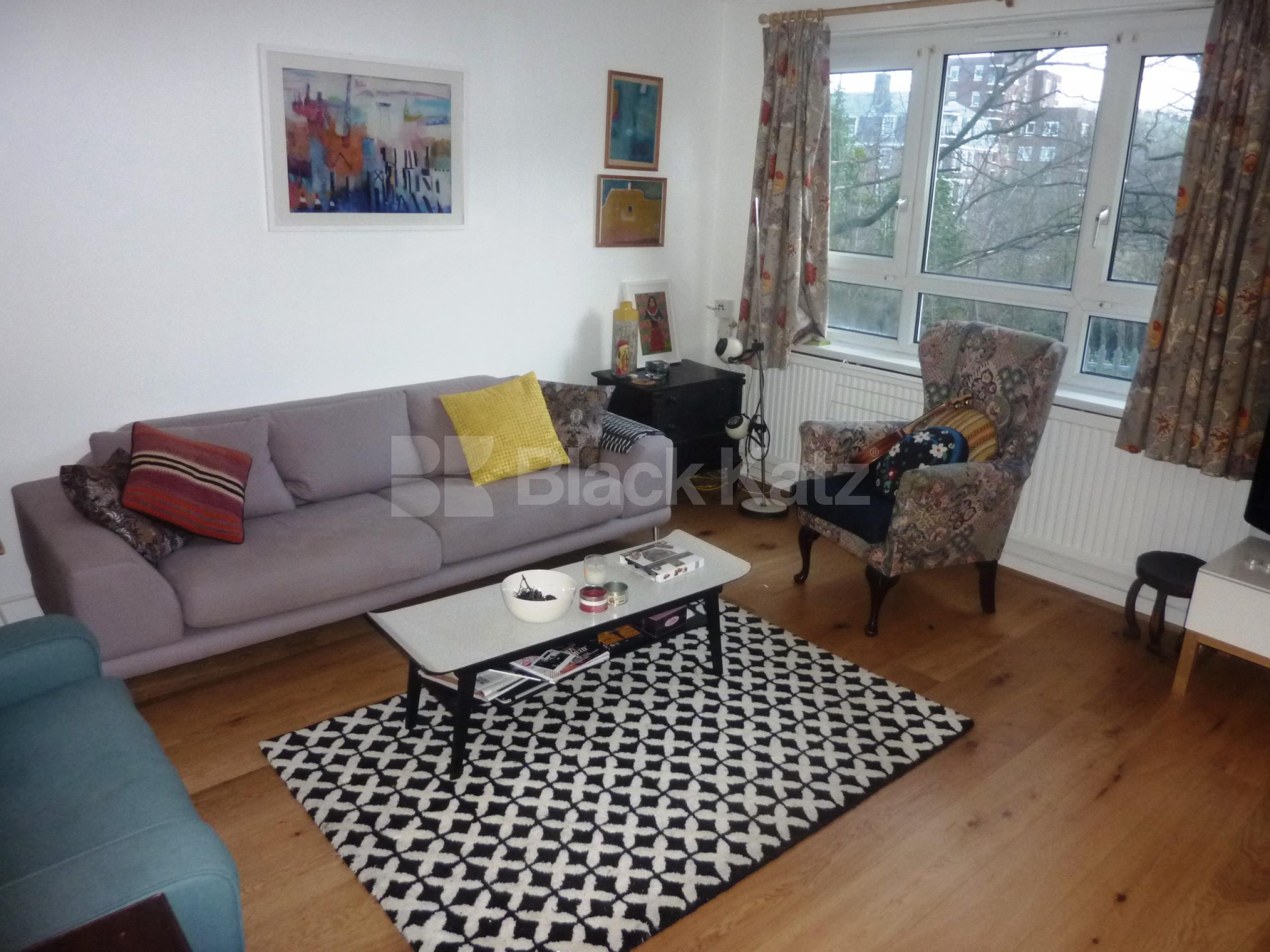 			INCLUSIVE OF BILLS!, 2 Bedroom, 1 bath, 1 reception Flat			 Ingestre Road, DARTMOUTH PARK NW5